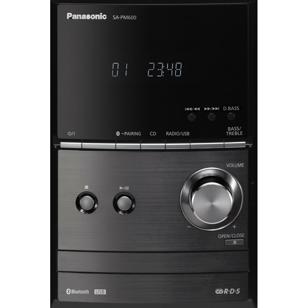 Микро Hi-Fi Аудио система Panasonic SC-PM600EG-K