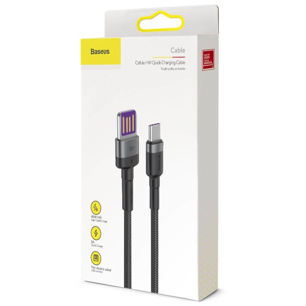 Baseus Cafule Quick Charge USB-C Cable CATKLF-PG1