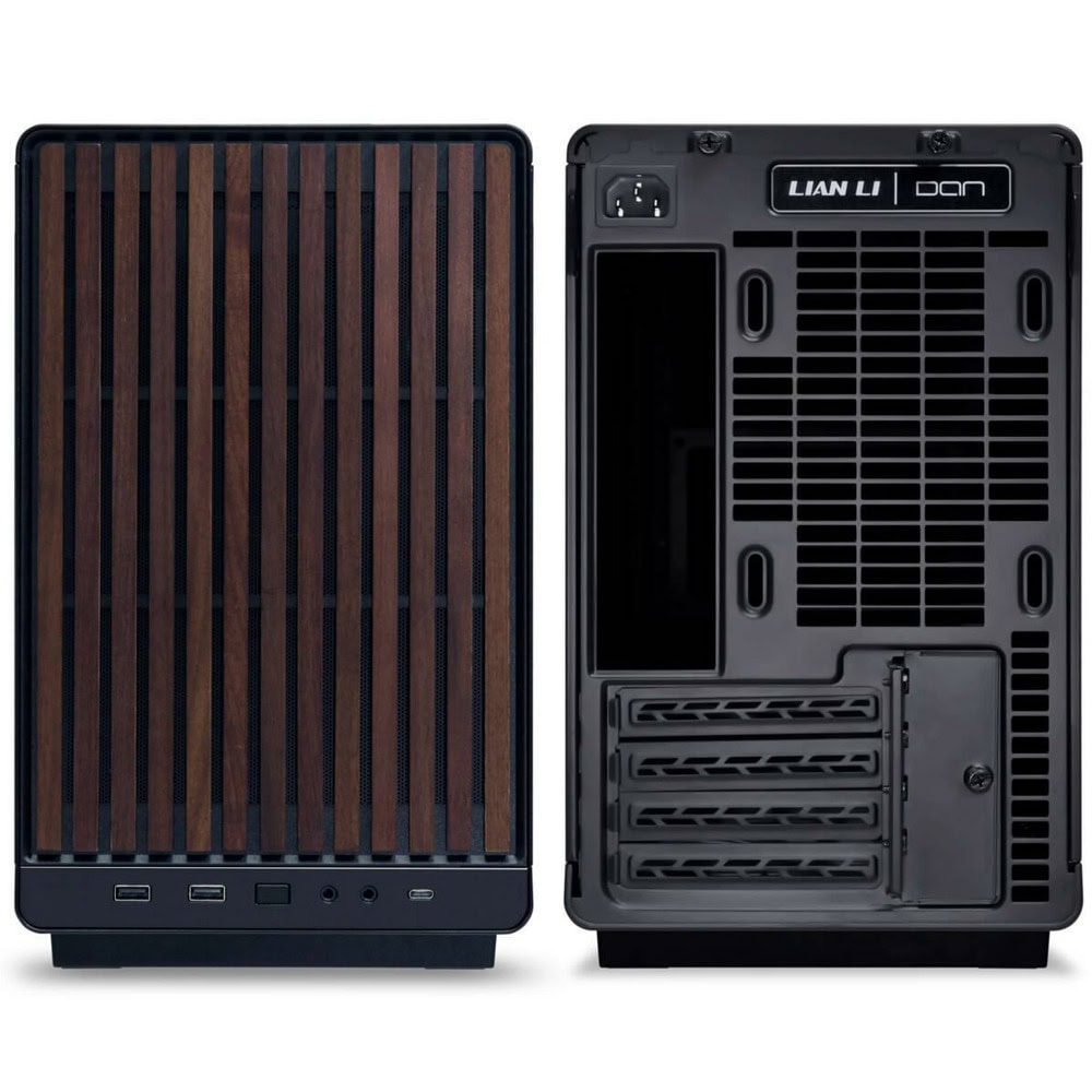 Lian Li A3-3WD Wood Edition Black | JAR Computers Lian Li A3-3WD Wood Edition Black