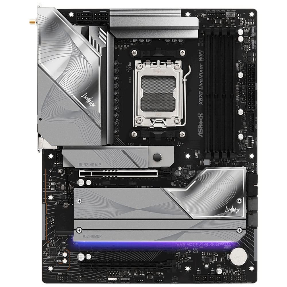 ASRock X870 LiveMixer WiFi | JAR Computers ASRock X870 LiveMixer WiFi