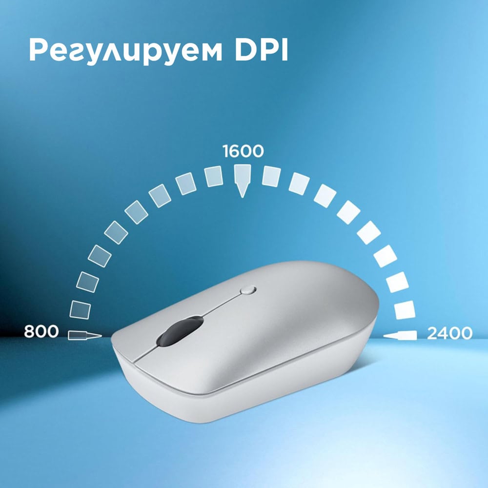 Lenovo 540 Wireless Compact Cloud Grey GY51D20869