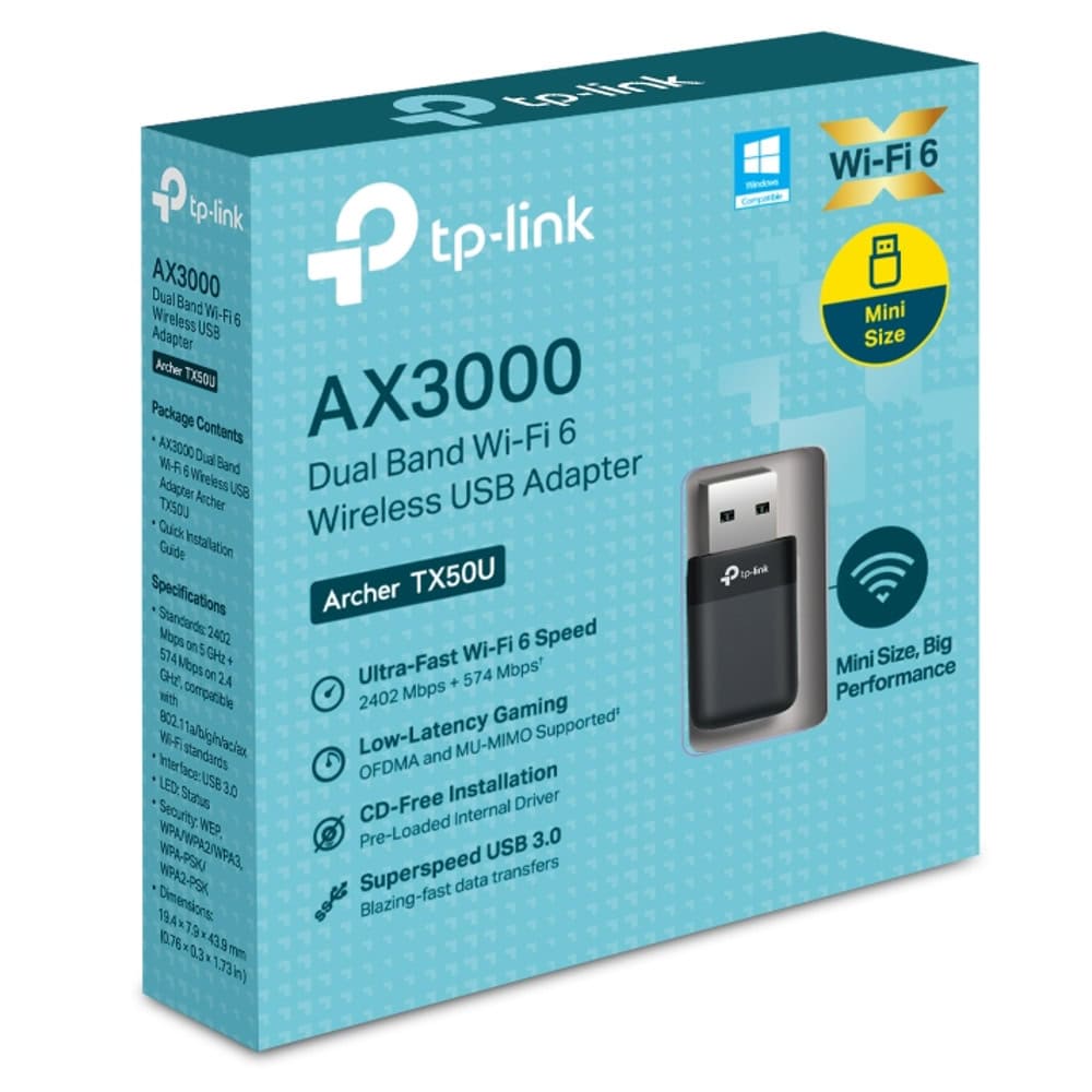 Tp-Link Archer TX50U | JAR Computers Tp-Link Archer TX50U
