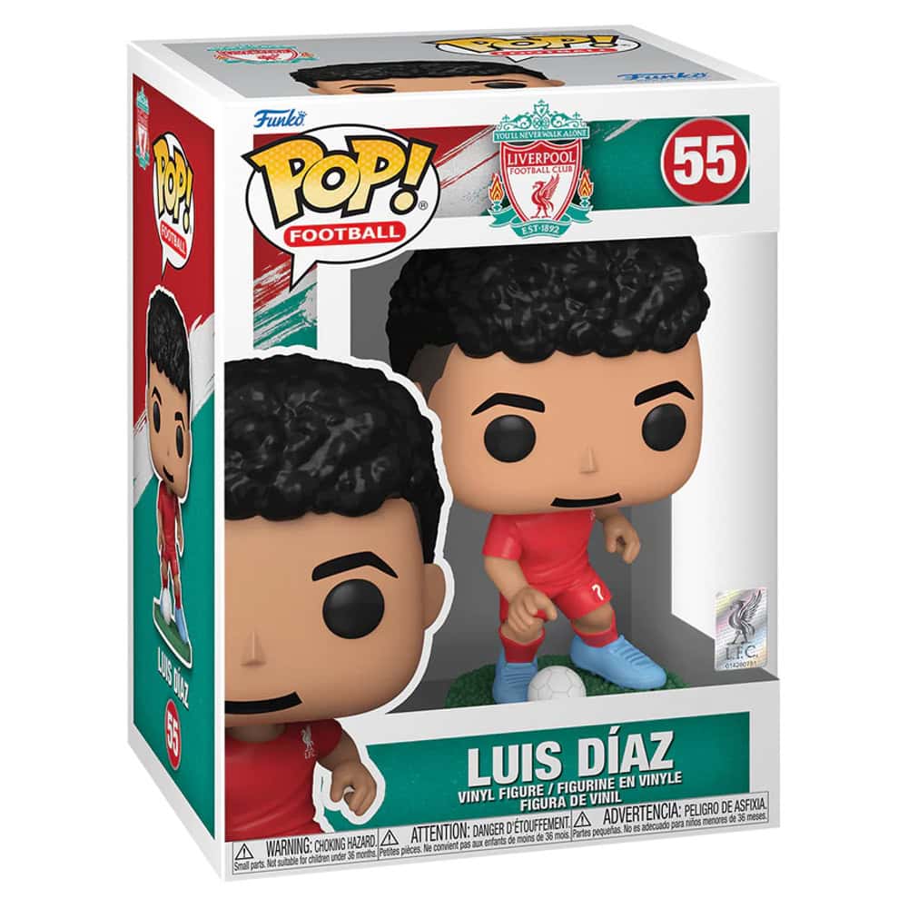 Funko Pop! Football: Liverpool FC - Luis Diaz