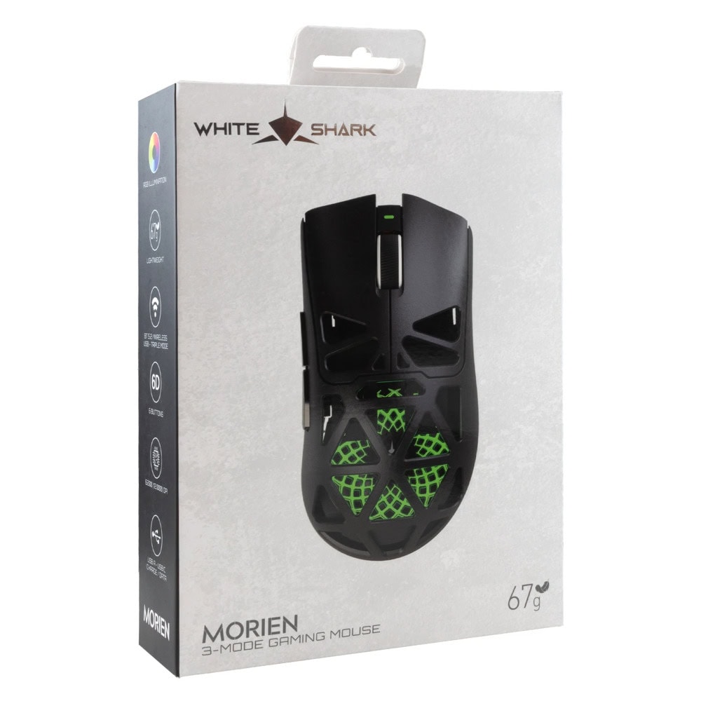 white shark morien черна | JAR Computers white shark morien черна