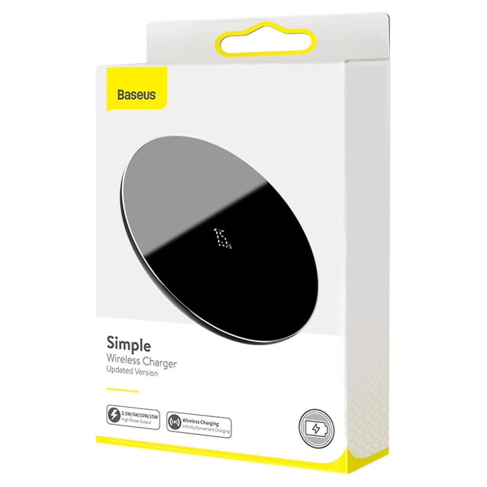 Baseus Simple Wireless Charger USB-C 15W WXJK-B01