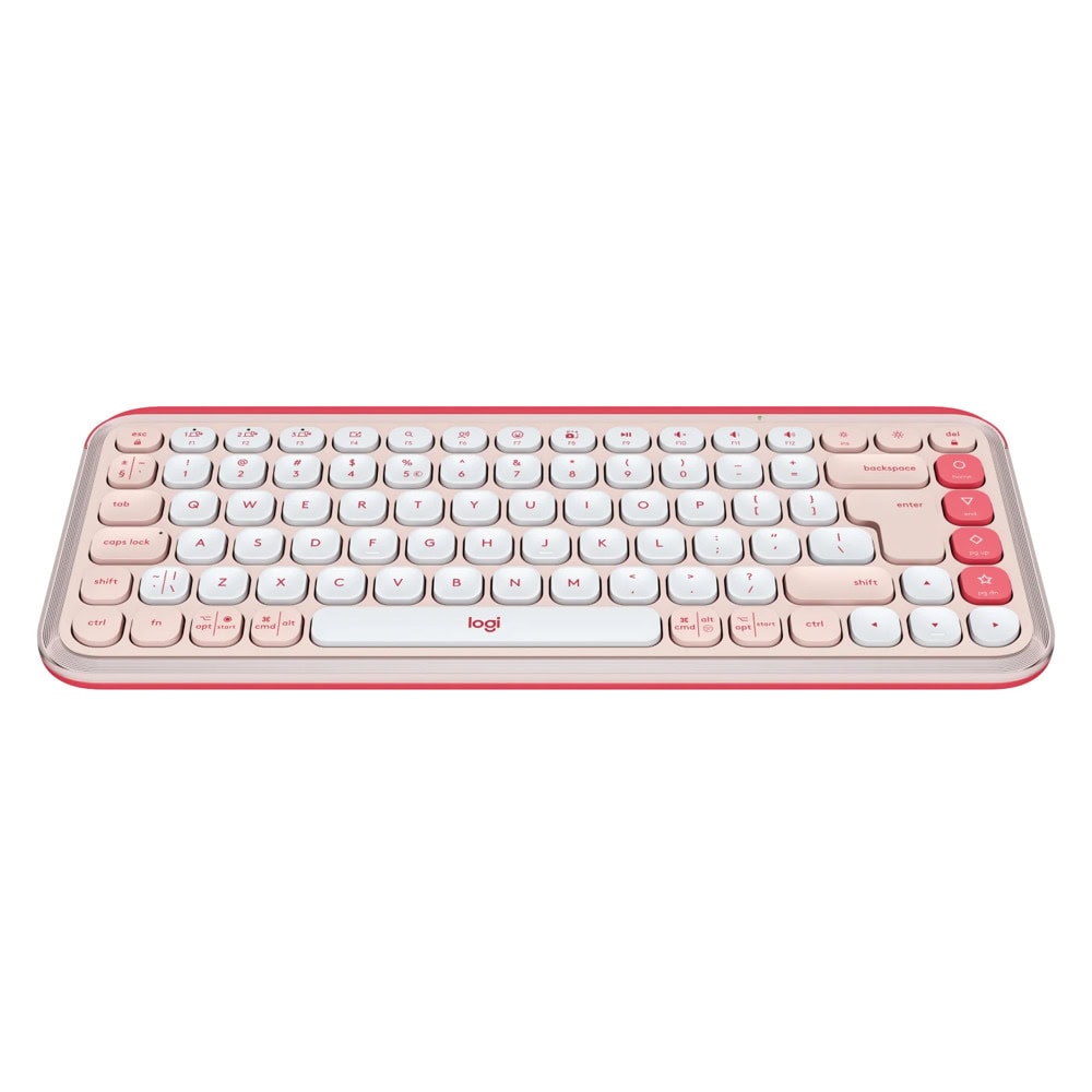 Logitech POP Icon Keys Rose & Off White US 920