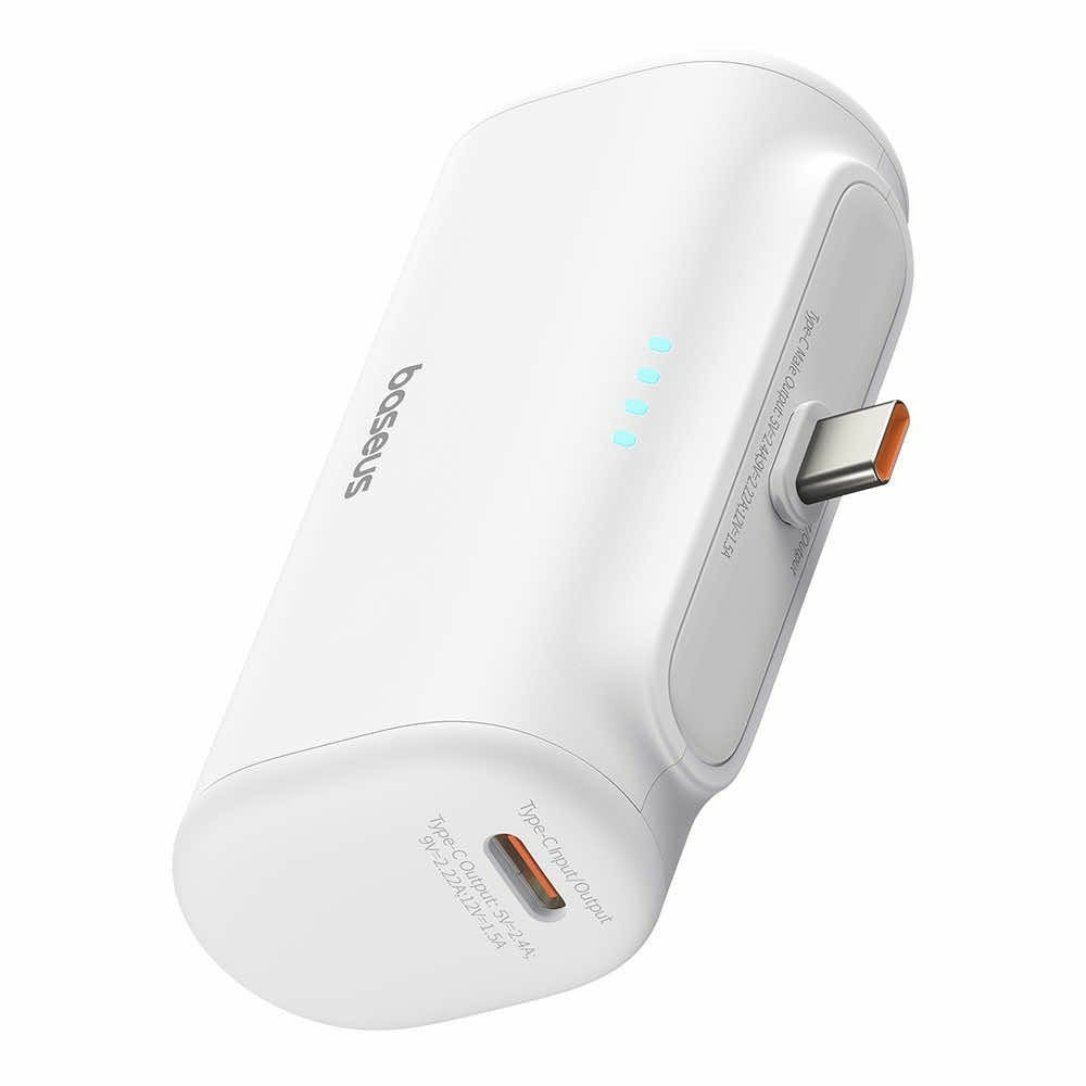 Baseus Compact Powerbank 5000mAh 20W White