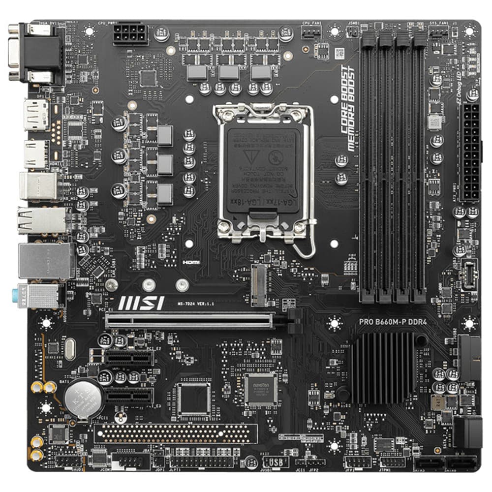 MSI Pro B660M-P DDR4 LGA1700