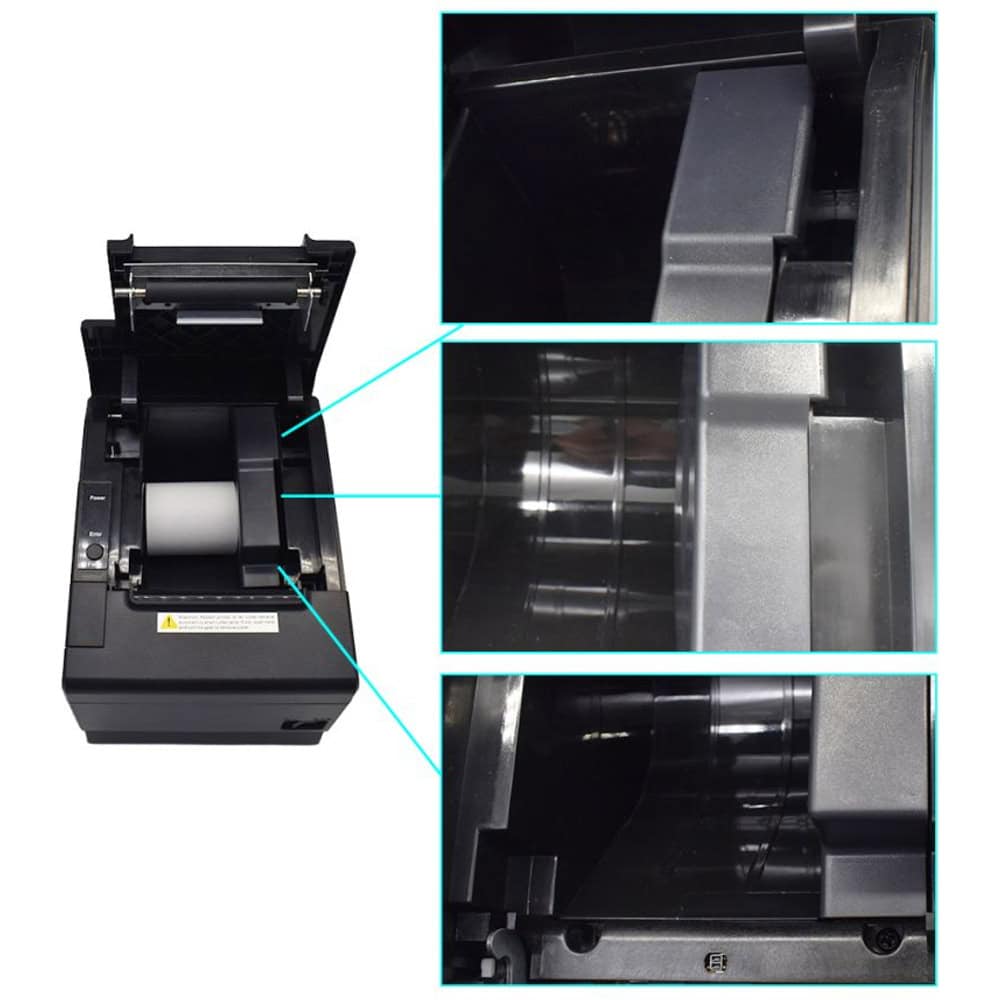 Equip 58/80mm Thermal POS Receipt Printer with Aut