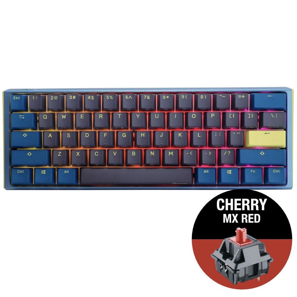 Клавиатура Ducky One 3 Daybreak Mini 60 MX Red product