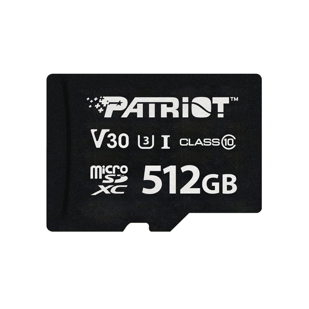 Patriot VX Series 512GB MicroSDHC PSF512GVX31MCX | JAR Computers Patriot VX Series 512GB MicroSDHC PSF512GVX31MCX