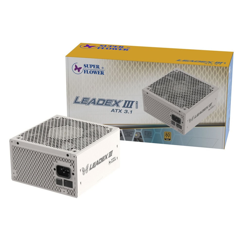 SuperFlower 1000W Leadex III Gold SF-1000F14GE(WH)