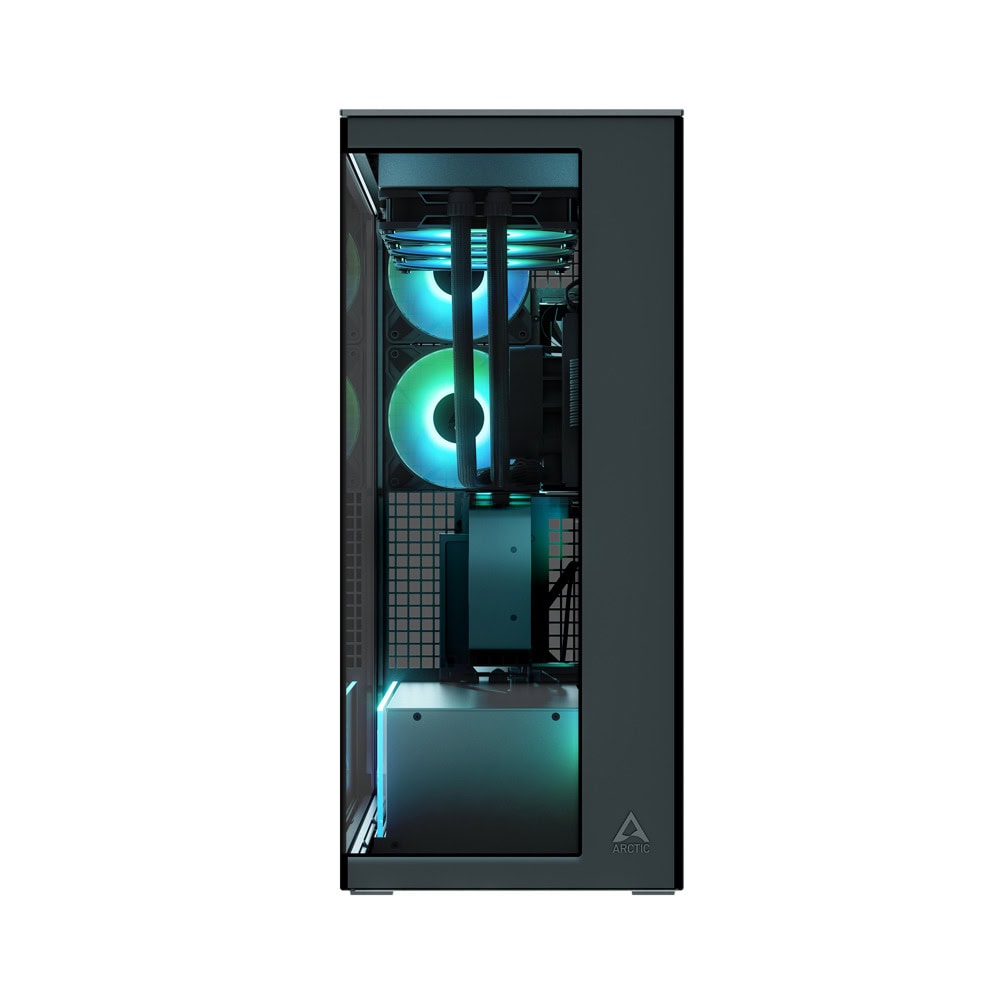 Arctic Xtender VG Mirror - Black Mid-Tower