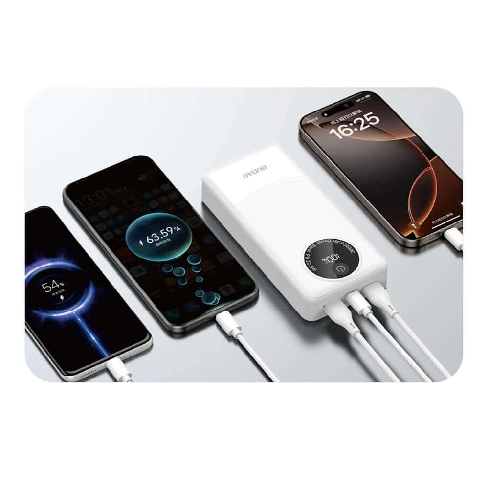 dudao k12pro 20000mah 22.5w pd бял