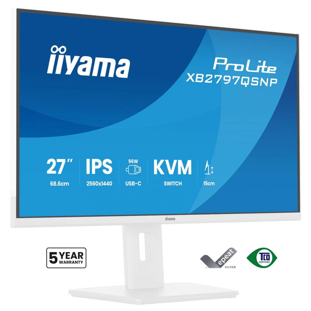 IIYAMA XB2797QSNP-W1 | JAR Computers IIYAMA XB2797QSNP-W1