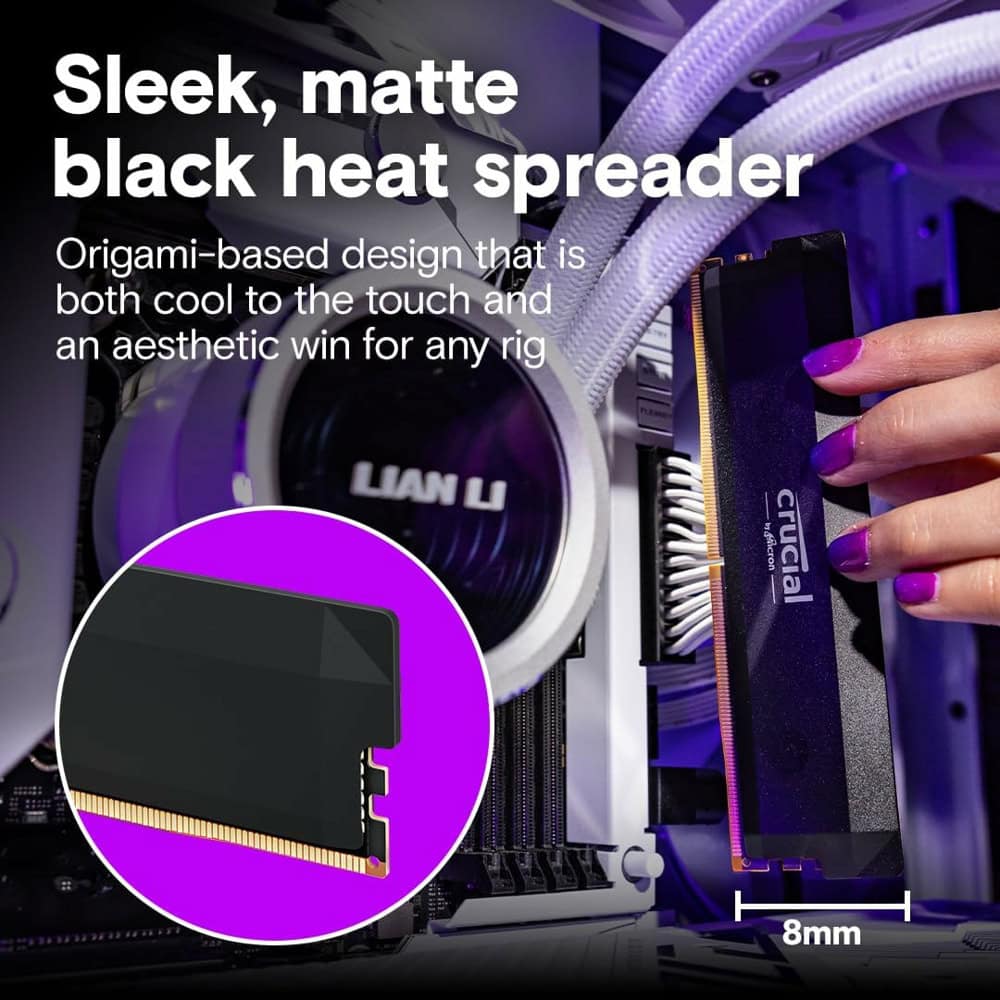 Crucial Pro OC 16GB DDR5-6400 UDIMM CP16G64C38U5B