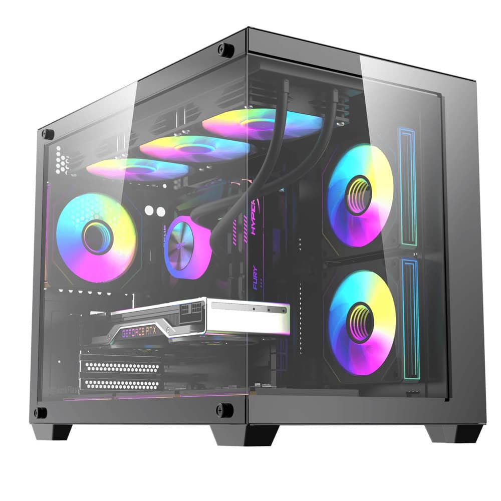 кутия darkflash b275 pro 6 fans