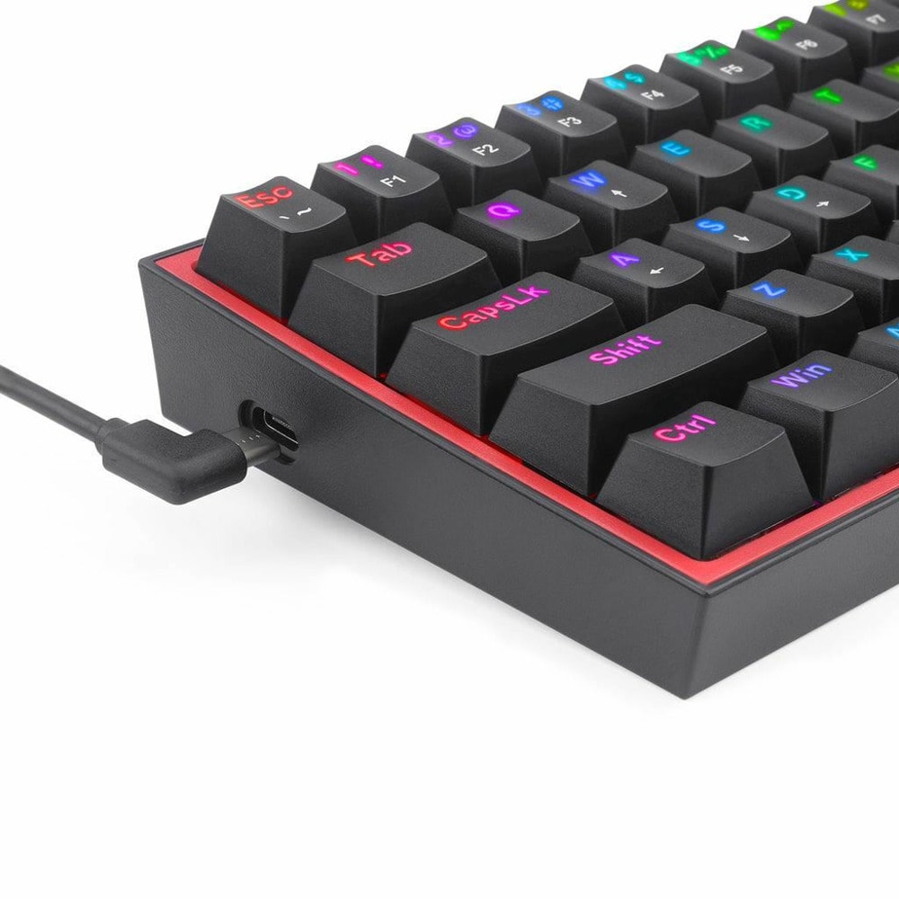 Redragon Fizz K617-RGB_RD RGB черна Разопакован пр