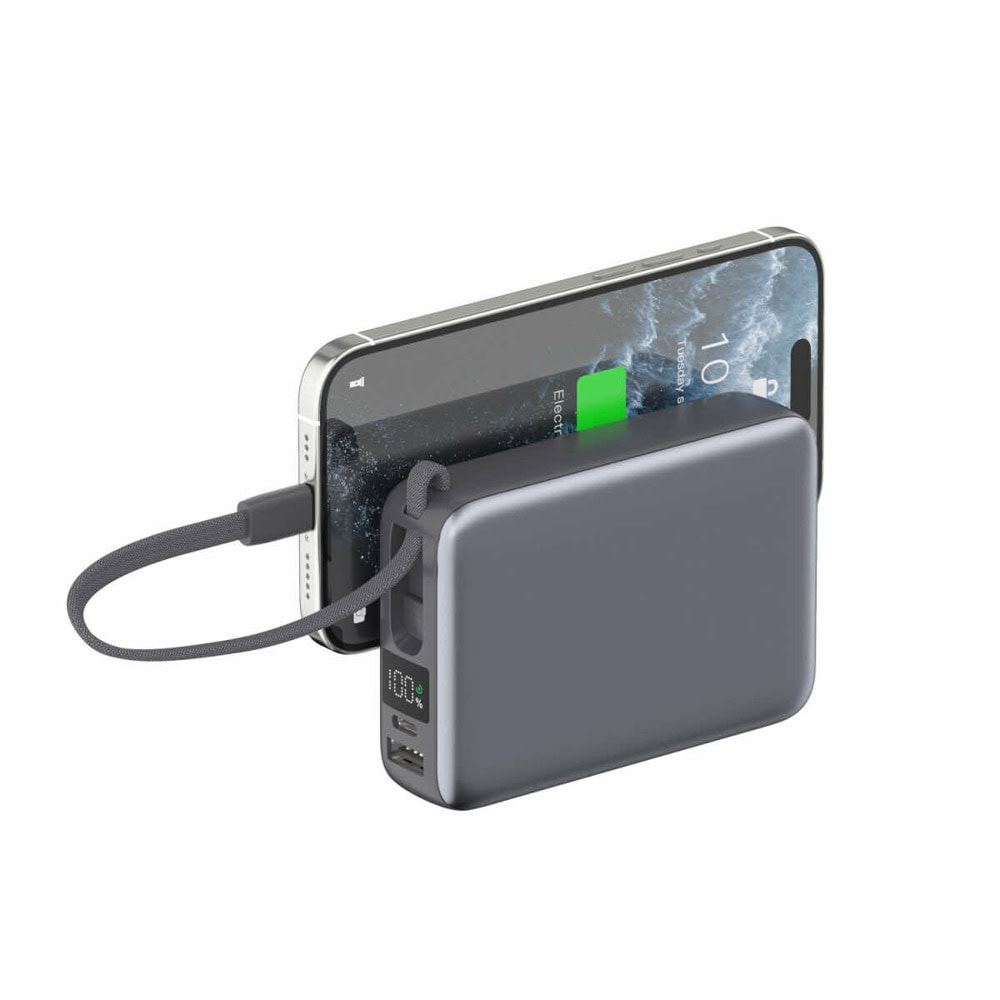 4smarts pocket dual cord 20000mah сив