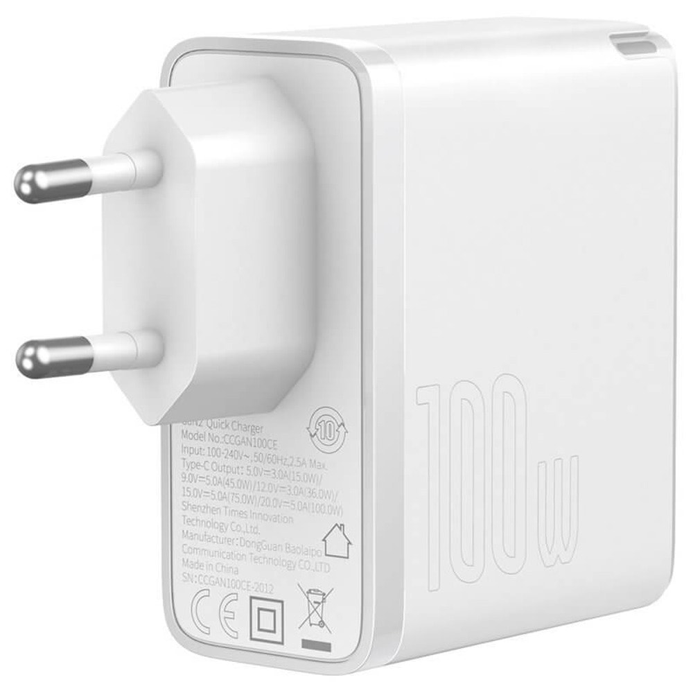 Baseus GaN 2 Fast Charger 1C 100W TZCCGAN-L02