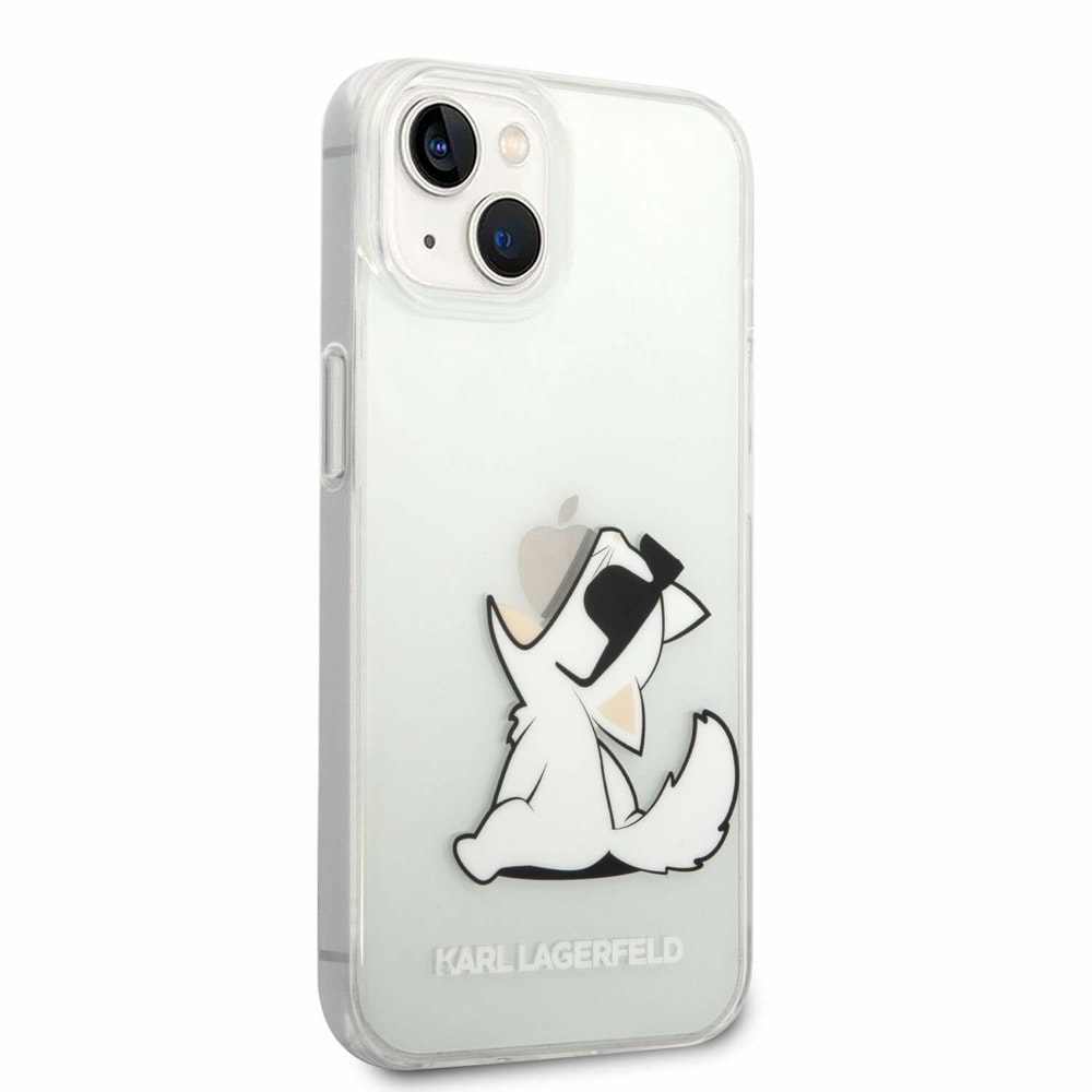 Choupette Eat за iPhone 14 прозрачен