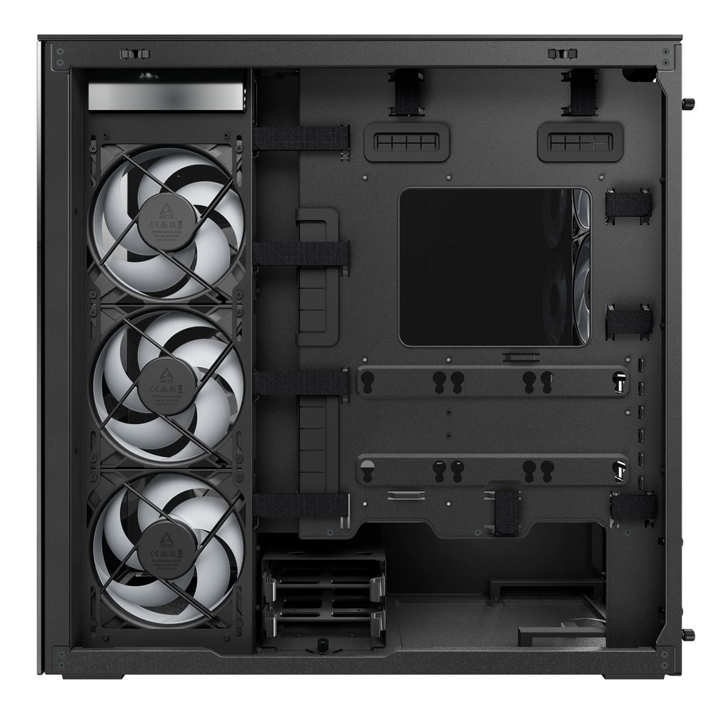 Arctic Xtender VG Mirror - Black Mid-Tower