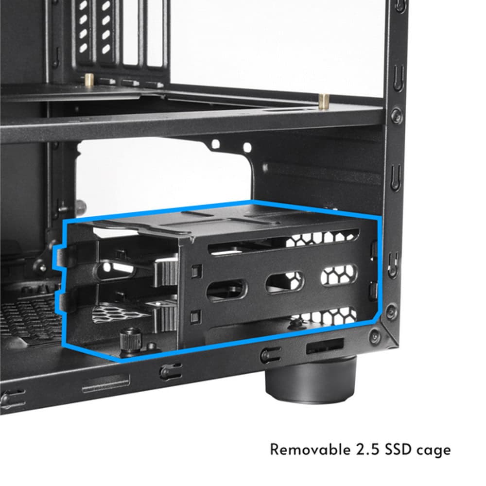 Chieftec The Cube Black CI-03B-OP