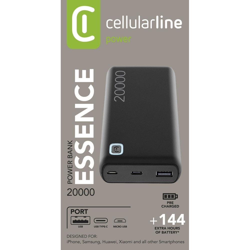 Cellularline ESSENCE 20000 PBESSENCE20000K