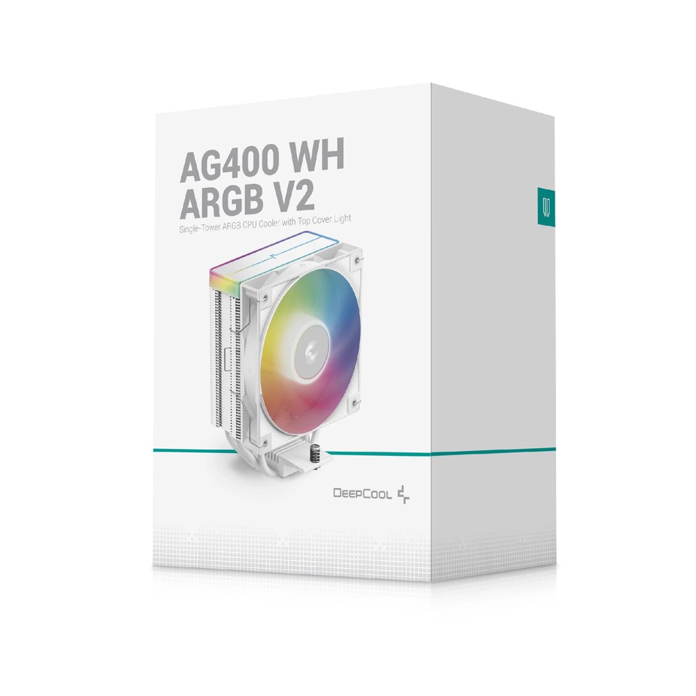 охлаждане за процесор deepcool ag400 бял