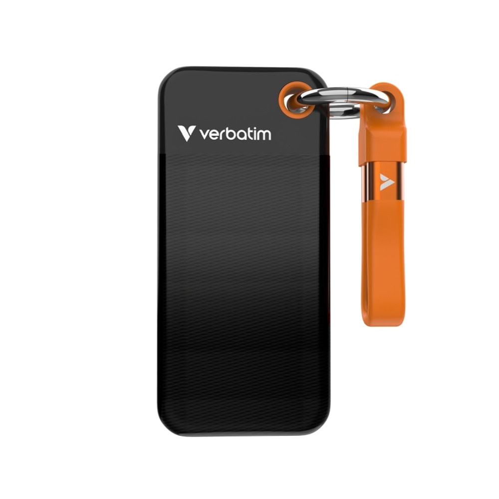 verbatim pocket ssd usb 3.2 512gb black/orange | JAR Computers verbatim pocket ssd usb 3.2 512gb black/orange