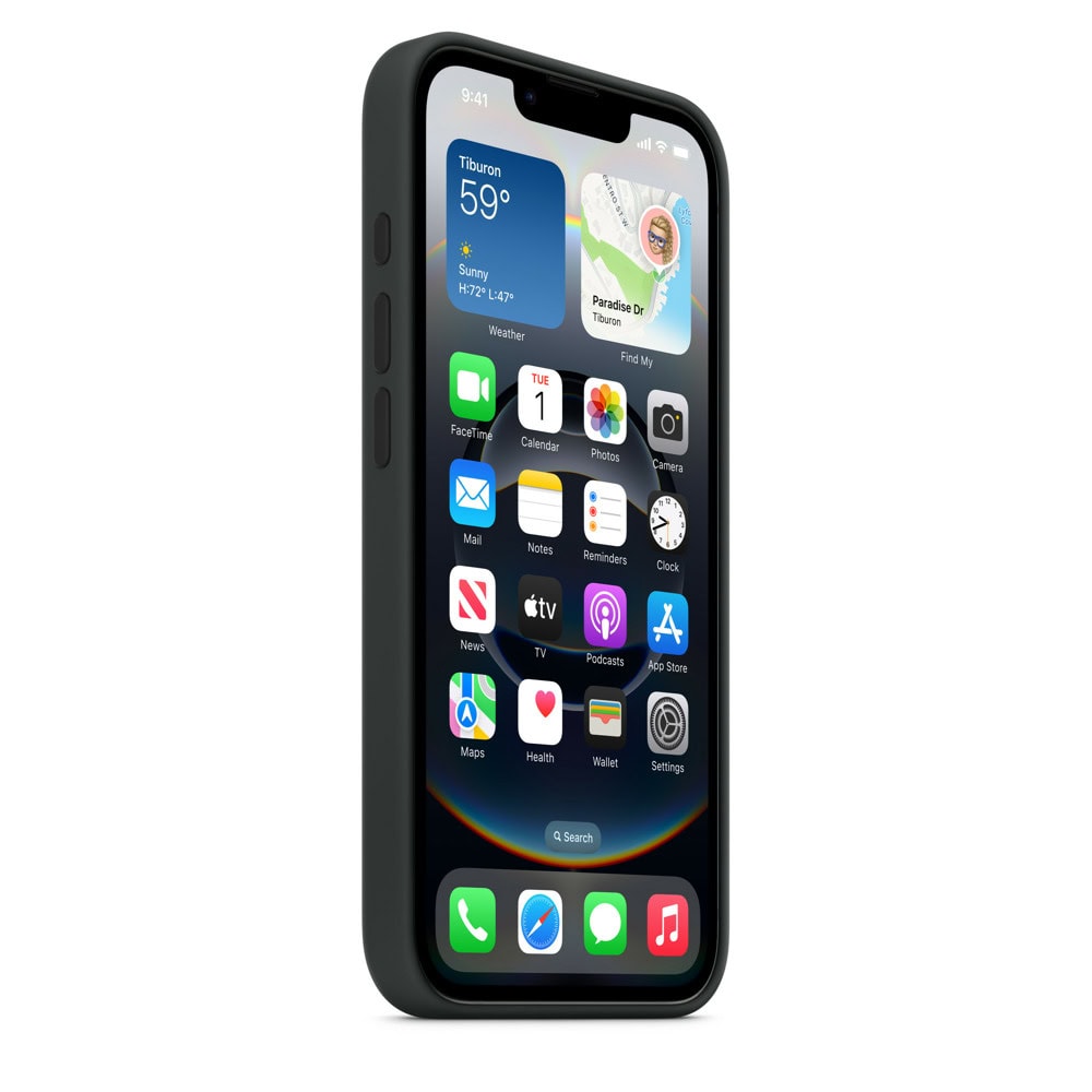 Apple iPhone 16e Silicone Case Black MD3N4ZM/A