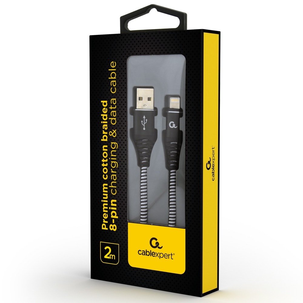 Кабел Gembird USB-A(м) към Lightning(м) 2m