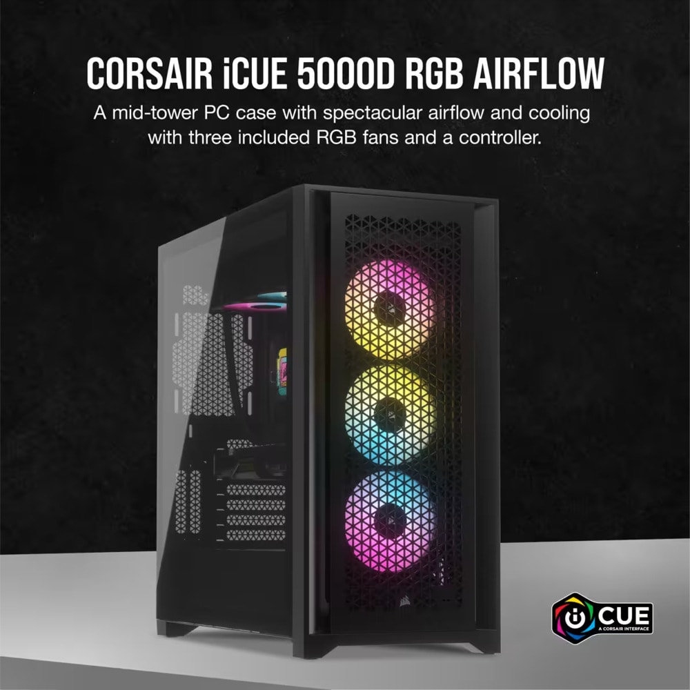 Corsair iCUE 5000D RGB AIRFLOW CC-9011242-WW