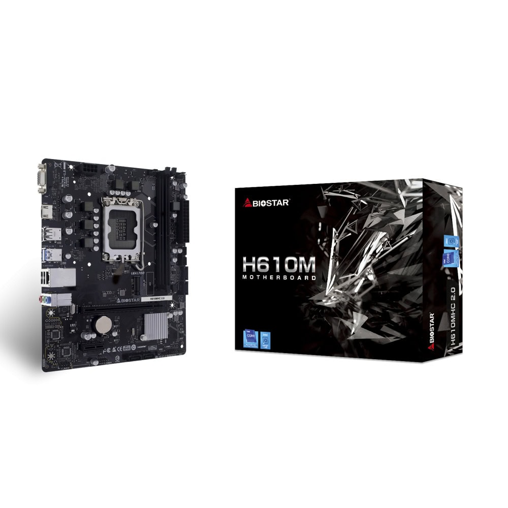 Biostar H610MHC 2.0 | JAR Computers Biostar H610MHC 2.0