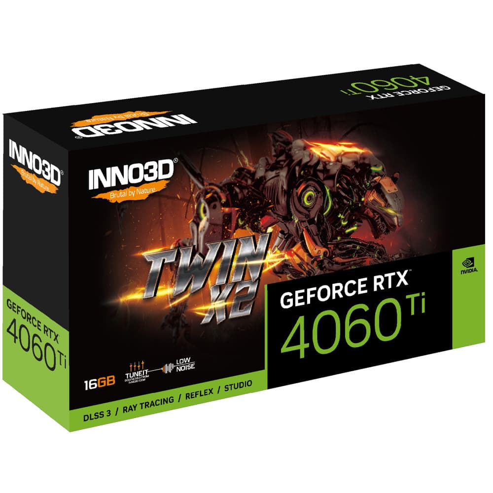 Inno3D GeForce RTX 4060 Ti Twin X2 N406T2-16D6-178