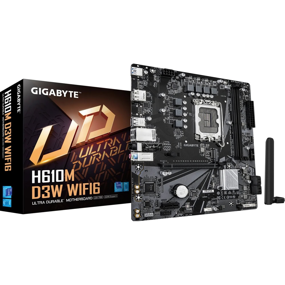 Gigabyte H610M D3W WIFI6 | JAR Computers Gigabyte H610M D3W WIFI6