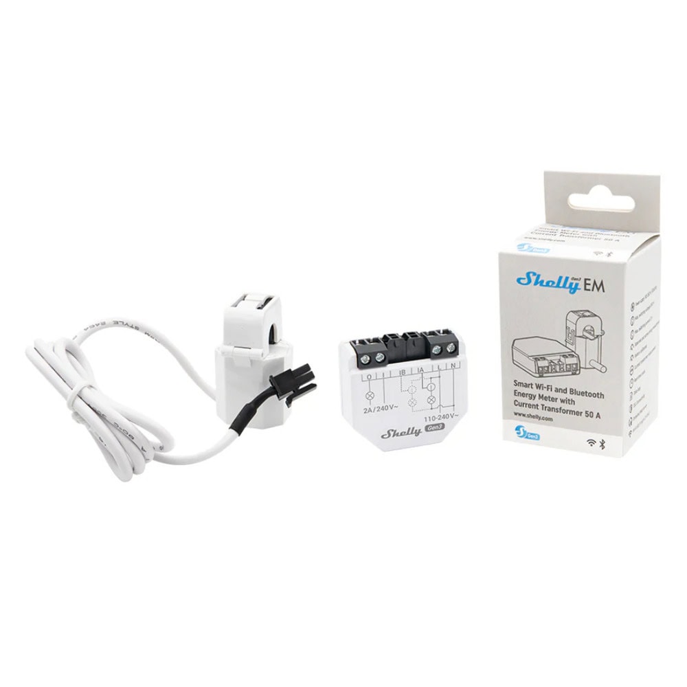 Shelly EM Gen3 White S3EM-002CXCEU