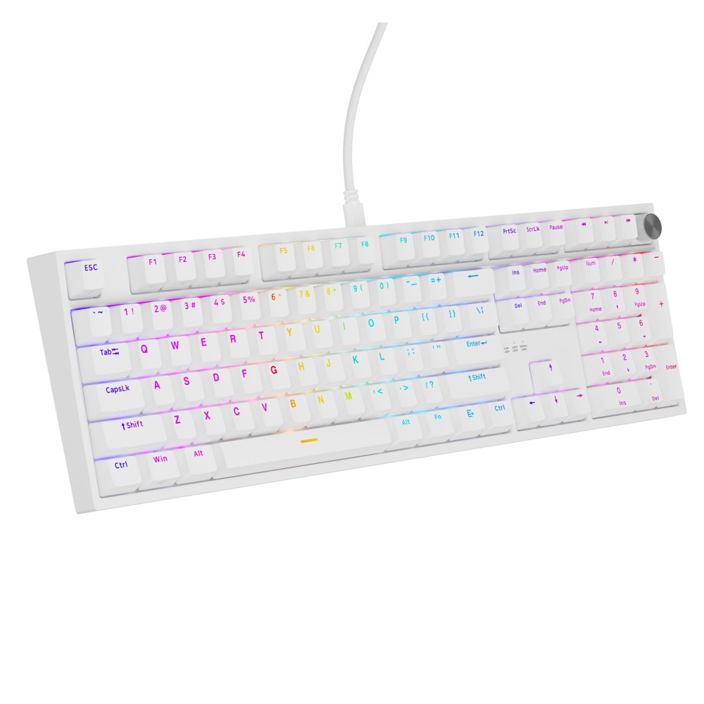 Genesis Thor 404 White Gateron switch NKG-2299