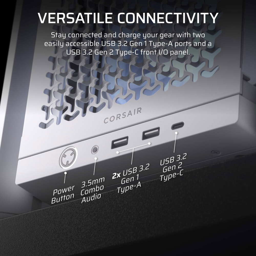 Corsair Frame 4000D RS ARGB White CC-9011297-WW