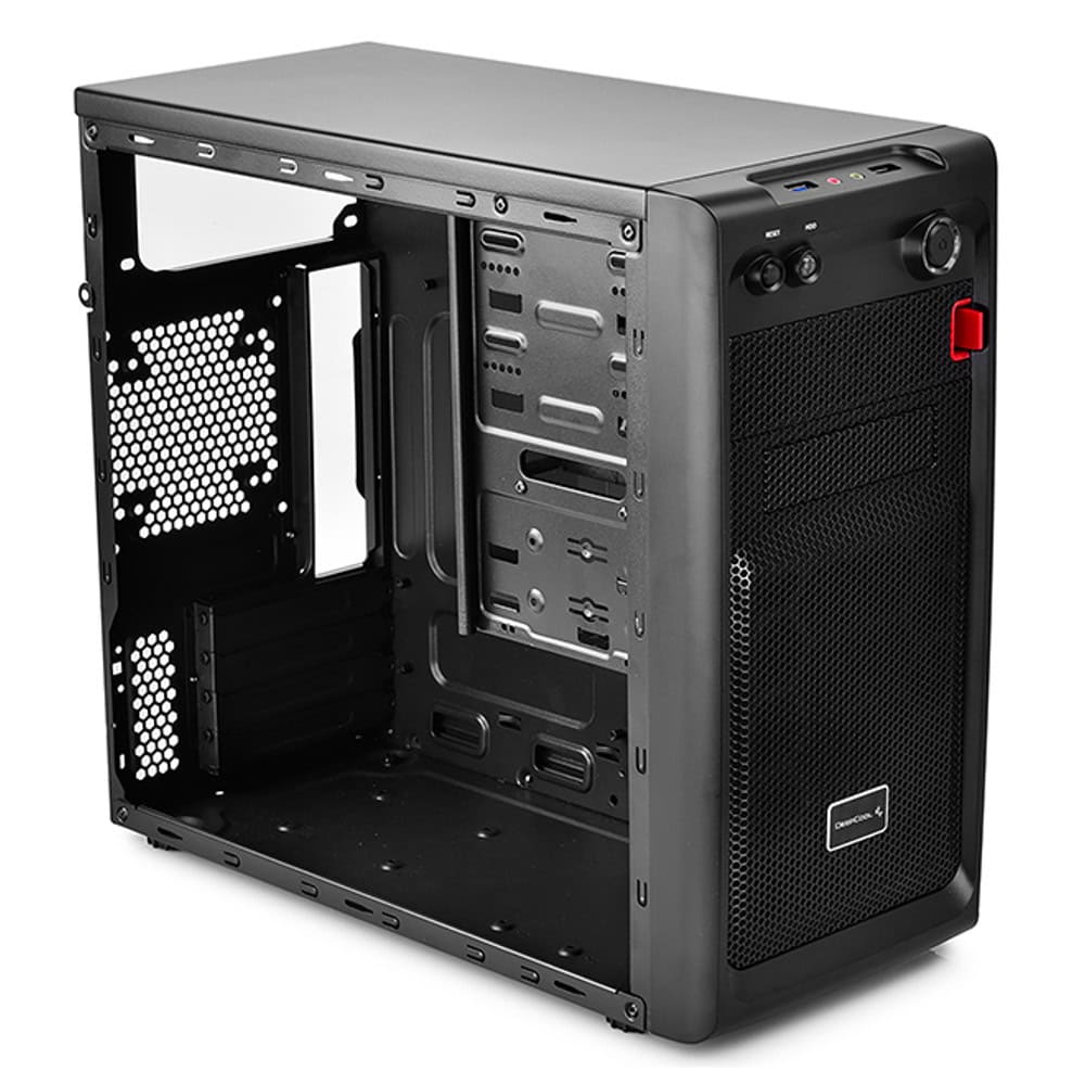 Кутия Case mATX SMARTER - Black, USB3.0