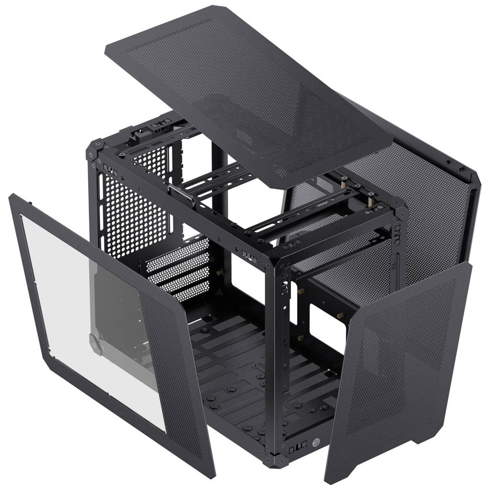 кутия jonsbo c6 max black gejb-158 | JAR Computers кутия jonsbo c6 max black gejb-158