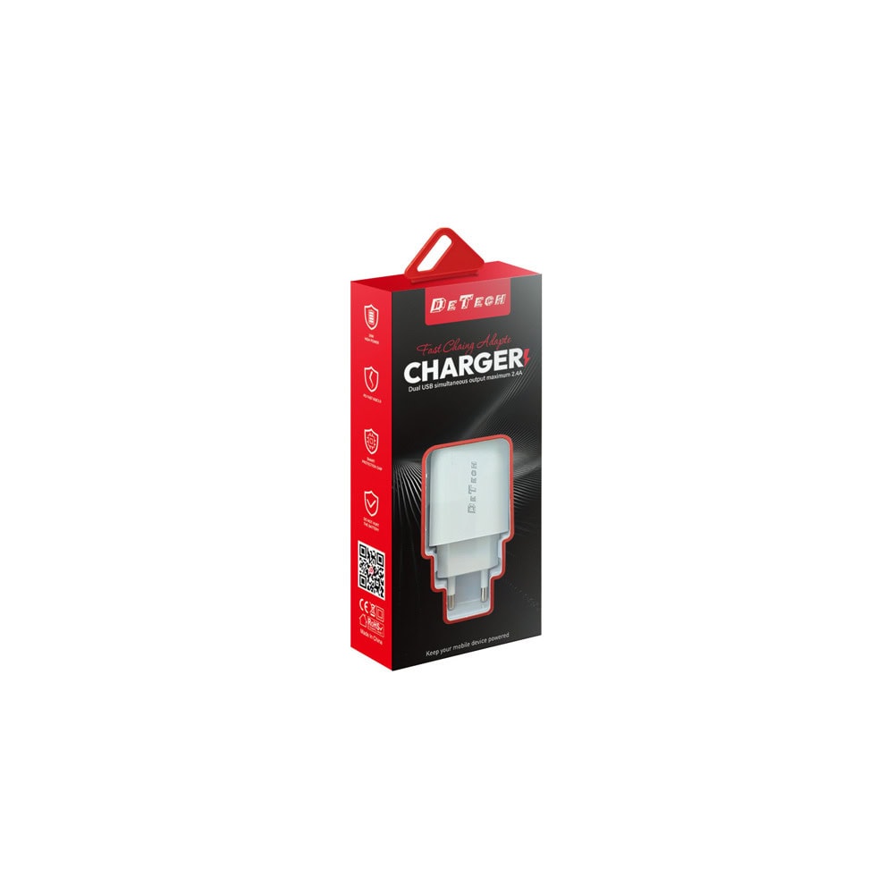 зарядно устройство DeTech DE-58C 40539 | JAR Computers зарядно устройство DeTech DE-58C 40539