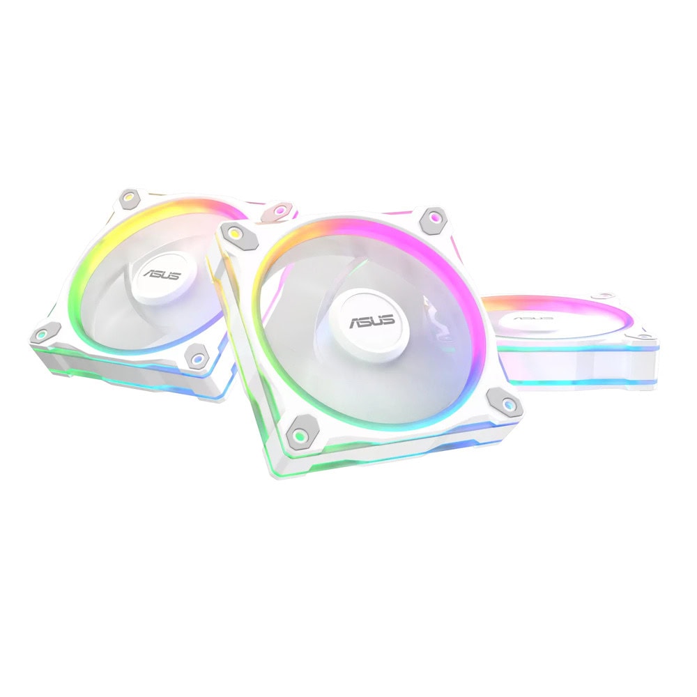 Asus PRIME MR120 ARGB Reverse White Edition 3бр.