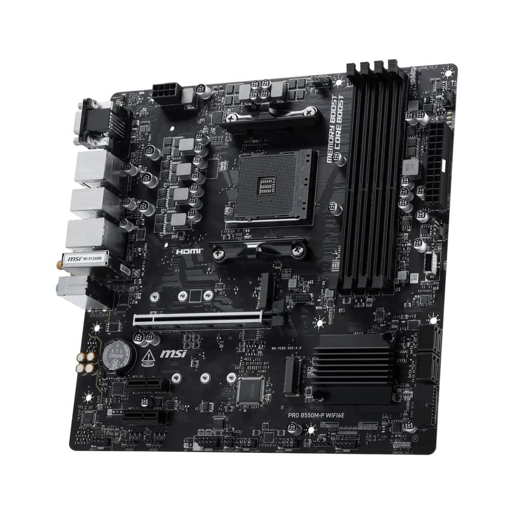 дънна платка msi pro b550m-p wifi6e | JAR Computers дънна платка msi pro b550m-p wifi6e