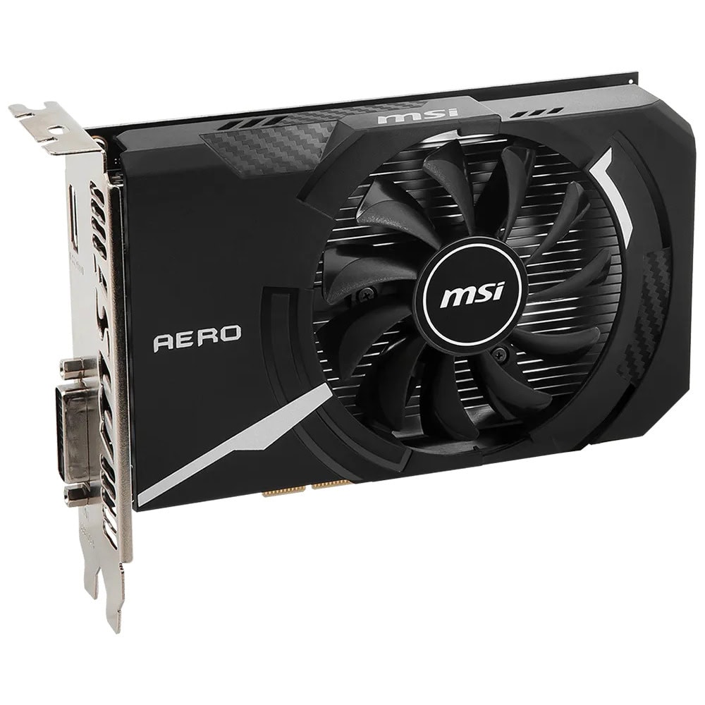 MSI GeForce GT1030 AERO ITX 2GD4 OC | JAR Computers MSI GeForce GT1030 AERO ITX 2GD4 OC