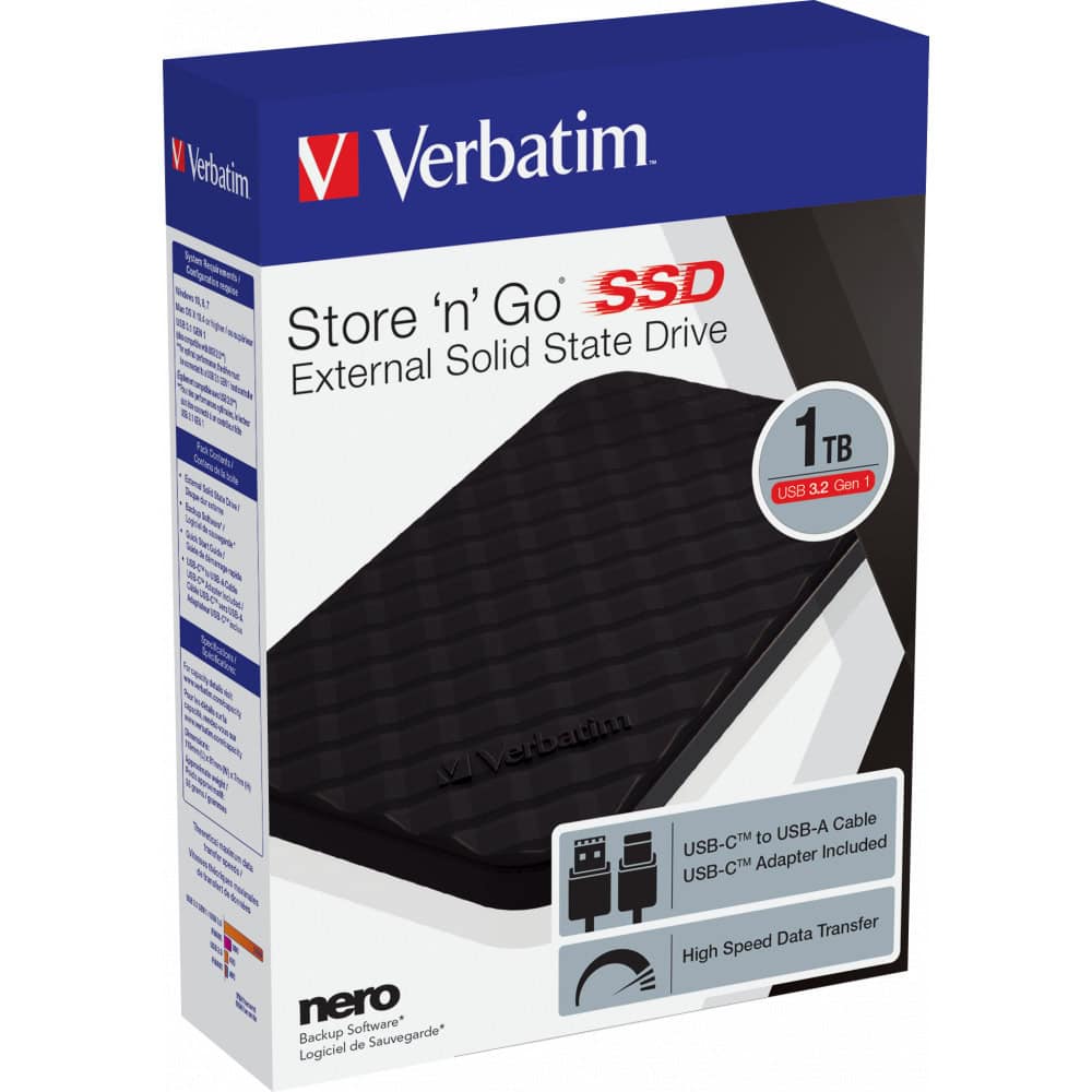 Verbatim 1TB Store n Go USB 3.2 Gen 1 53230
