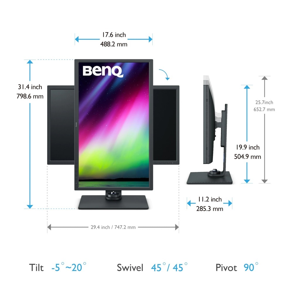 BenQ SW321C + WF-C510 Yellow