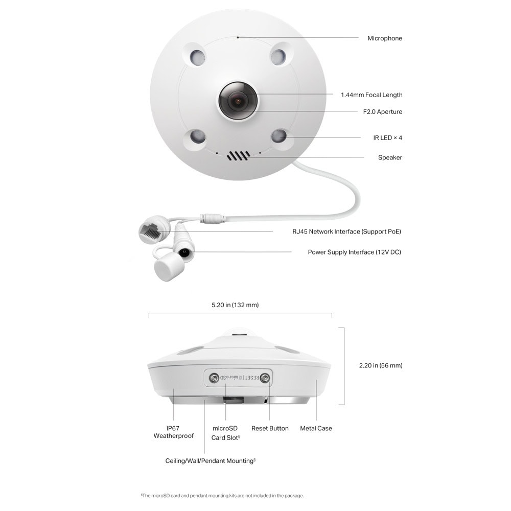 TP-Link VIGI InSight S655I Fisheye