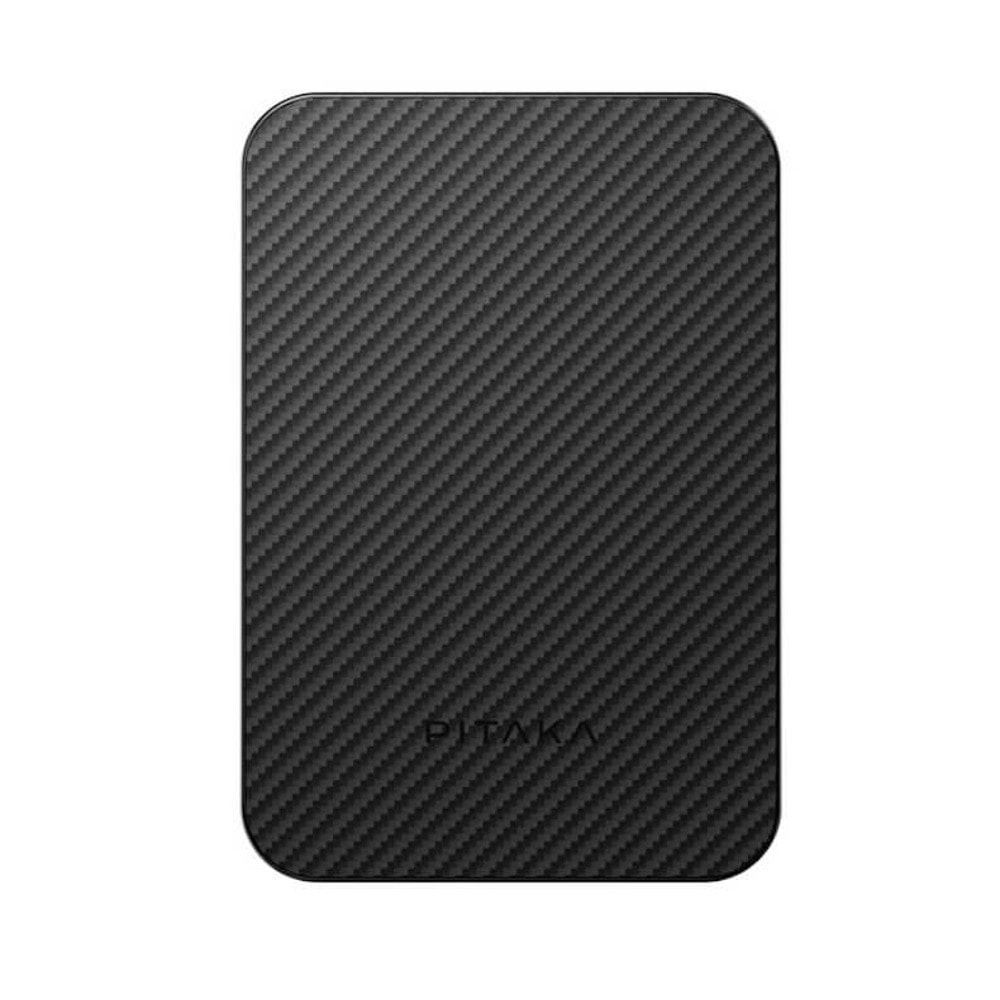 Pitaka Qi2 Aramid Fiber 5000 mAh Black PBQ2401