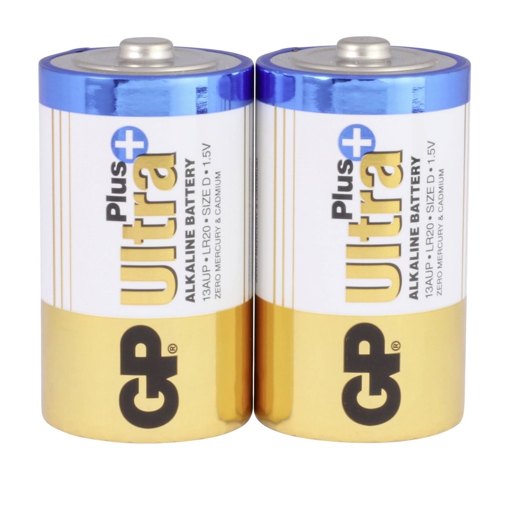 Батерия алкална GP ULTRA PLUS LR20 4500 mAh 2бр.